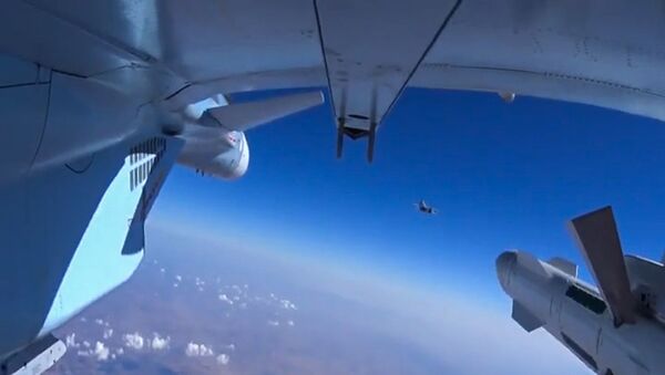 Đòn tấn công của không quân Nga tại Syria - Sputnik Việt Nam