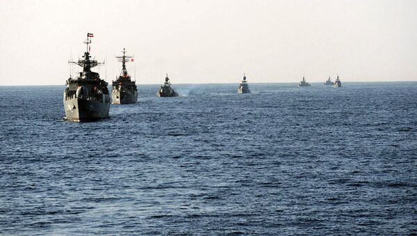 Hải quân của Iran ở eo biển Hormuz - Sputnik Việt Nam