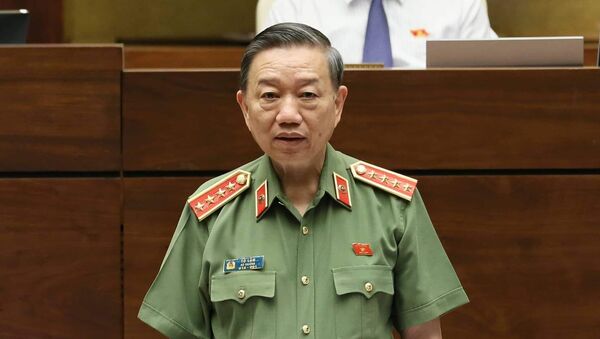 Bộ trưởng Bộ Công an Tô Lâm  - Sputnik Việt Nam