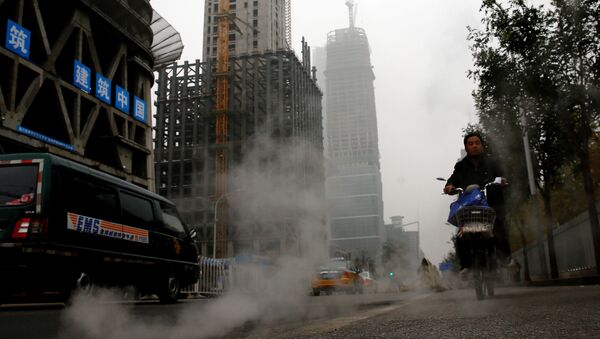 Ô nhiễm không khí trên đường phố  Bắc Kinh - Sputnik Việt Nam