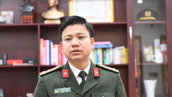 Thượng tá Nguyễn Thành Lợi, Cục An ninh mạng và phòng chống tội phạm sử dụng công nghệ cao. - Sputnik Việt Nam