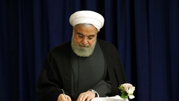 Tổng thống Iran Hassan Rouhani. - Sputnik Việt Nam