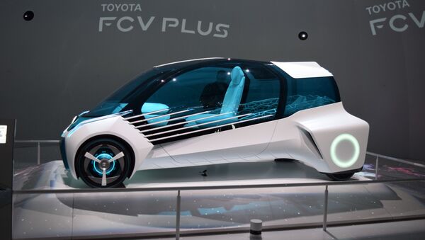 Xe Toyota FCV chạy bằng  nhiên liệu hydrogen - Sputnik Việt Nam